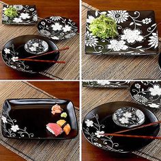 Asian style plates photo